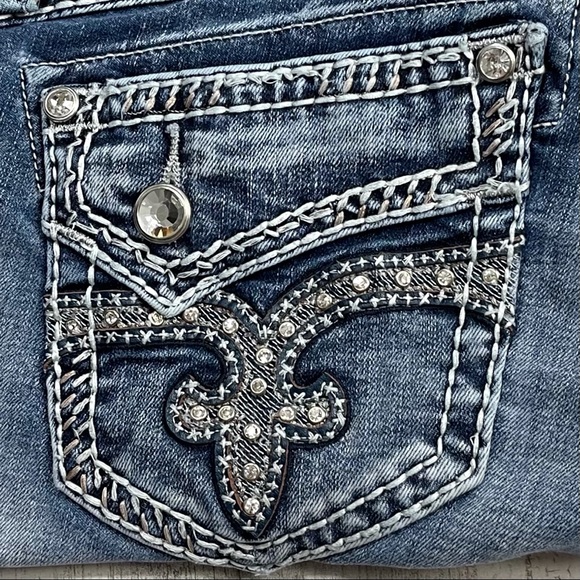 Rock Revival Barby Ankle Skinny Jean’s. Size 28 - Picture 4 of 7